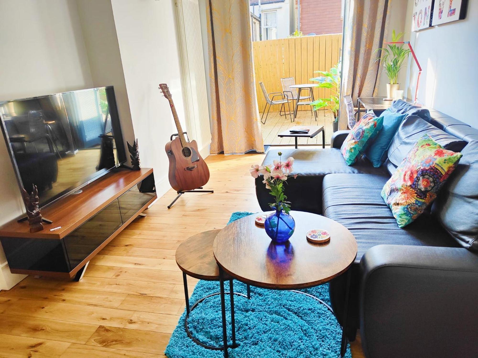 Modern Central Brighton Patio Flat - Free Parking! Buitenkant foto