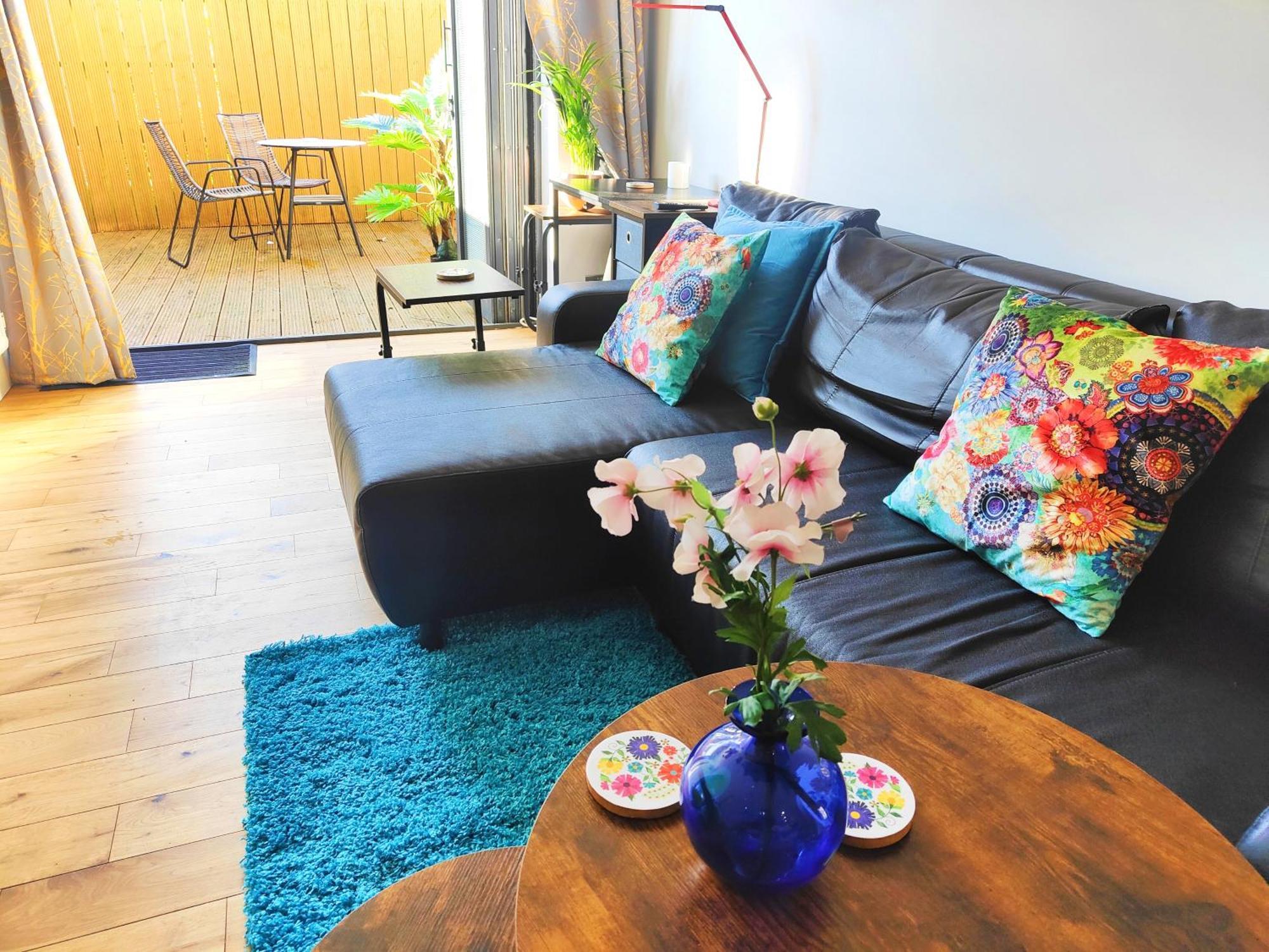 Modern Central Brighton Patio Flat - Free Parking! Buitenkant foto